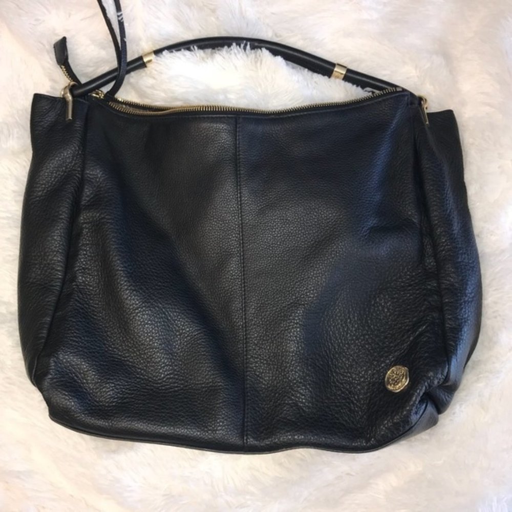 Vince Camuto Black Leather Bag